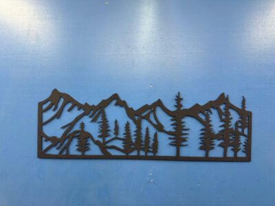 Mountain Vignette Powdercoat