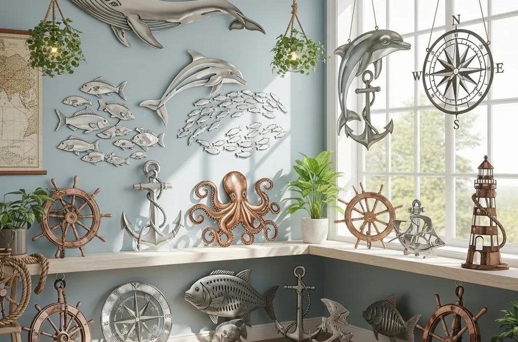 Gifts for Boat Owners and Fishermen: Nautical Metal Art They’ll Actually Love