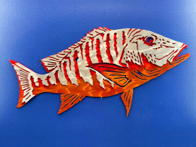 Mutton Snapper - 3D - Powder Coat